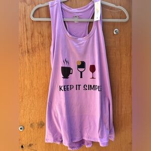 Racerback Pickleball Tank top. Various sizes & colors.